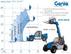 TELEHANDLER (19FT) 5500# LIFT (4 WHEEL DR) CAB