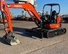 Excavator, U55 12,500# W/ Enclosed Cab