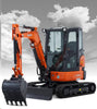 Excavator, U35 8,500# W/ Enclosed Cab