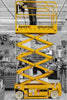 Lift, (19FT) HARD SURFACE Scissor