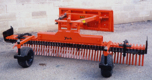 York Rake, 7' W/ Uni Mounting Plate