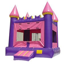Bounce House, Pink & Purple Castle
