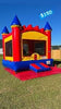 Bounce House, Blue, Yellow & Red Castle
